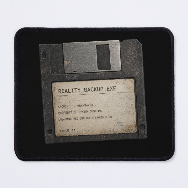 Item preview, REALITY_BACKUP.EXE Floppy Disk / Matrix Inspired designed and sold by lalatrash.