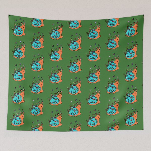 Item preview, Sweet Home Cute Snail Illustration designed and sold by EMILYVU22.