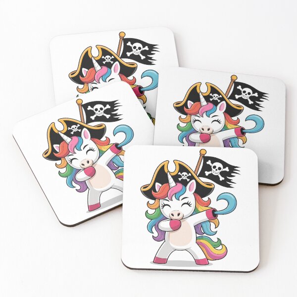 Item preview, Dabbing Pirate Unicorn designed and sold by jkrphoto.