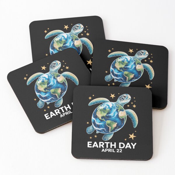 Item preview, Earth Day Save The Earth Sea Turtle designed and sold by sailorjessiArt.
