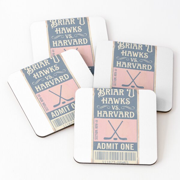 Item preview, Briar U vs Harvard Hockey Game Ticket Stub Vintage Retro Bookish Graphic T-Shirt designed and sold by ZenKings.