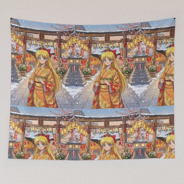 Item preview, Minako at the New Year's Shrine designed and sold by Solace Sparkles.