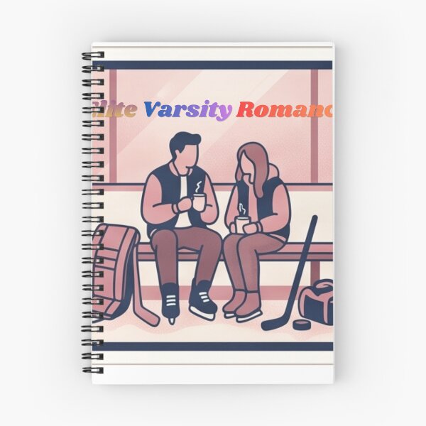 Item preview, Frozen Hearts Varsity Romance Sticker designed and sold by atwalstore1992.