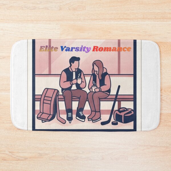 Item preview, Frozen Hearts Varsity Romance Sticker designed and sold by atwalstore1992.