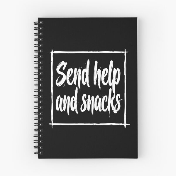 Item preview, Send help and snacks designed and sold by XYZ LAB by Jesuperman.
