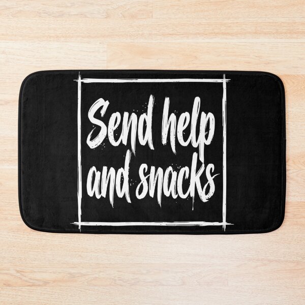 Item preview, Send help and snacks designed and sold by XYZ LAB by Jesuperman.