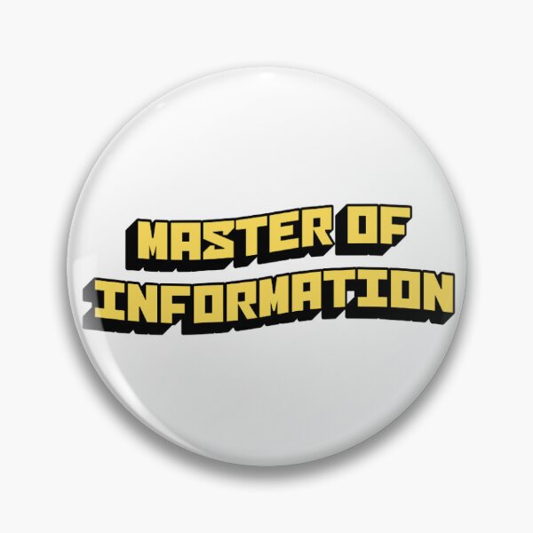 Item preview, Master of Information  designed and sold by mowsdesigns.