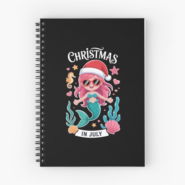 Item preview, Christmas In July Women Girls Mermaid Beach Summer Party designed and sold by sailorjessiArt.