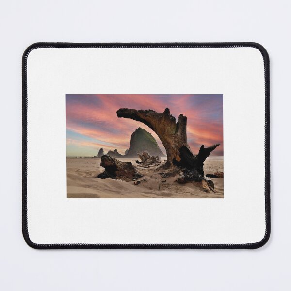 Item preview, Sunset at Cannon Beach Oregon at Haystack Rock designed and sold by dougkeder.