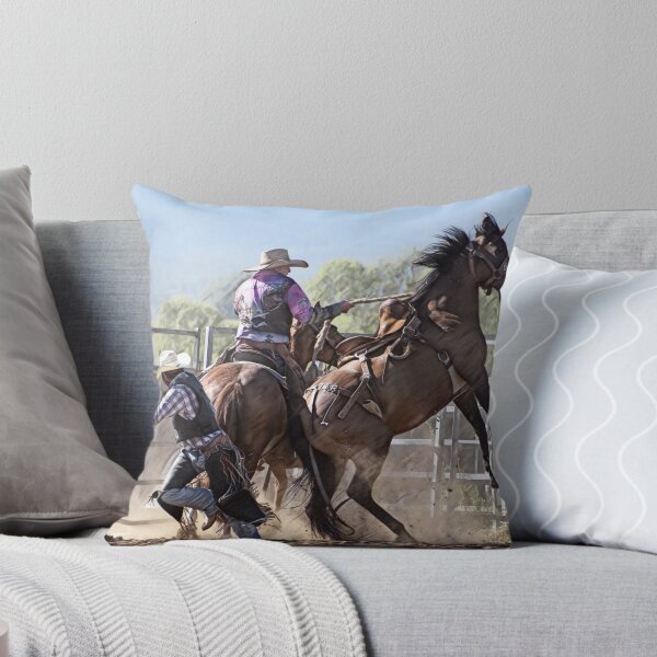 Item preview, RODEO BRONC PICK UP MAN designed and sold by Barbara Jean Photo Art And Design.