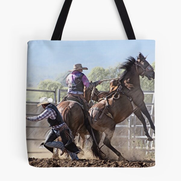 Item preview, RODEO BRONC PICK UP MAN designed and sold by Barbara Jean Photo Art And Design.