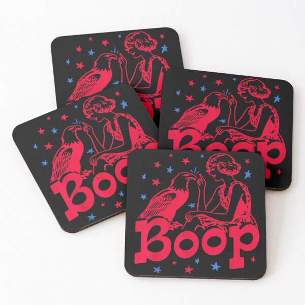Item preview, Retro Style Girl Booping An Eagle Nose Cute Animal Vector designed and sold by DaphoLatara.