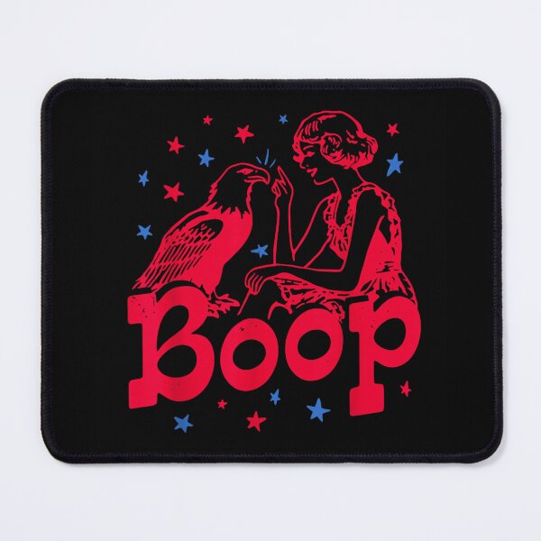 Item preview, Retro Style Girl Booping An Eagle Nose Cute Animal Vector designed and sold by DaphoLatara.