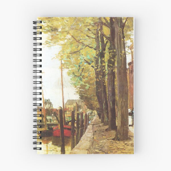 Item preview, Quiet Walk – Dordrecht by Tina Blau (1907) designed and sold by The Quiet  Form.
