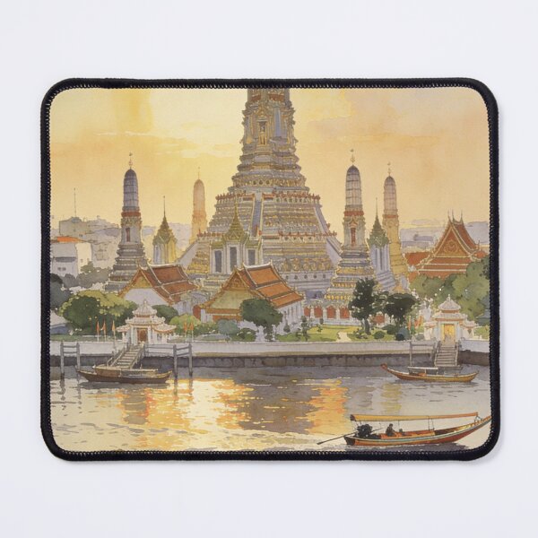 Item preview, Golden Dawn at Wat Arun designed and sold by BlareBlare.