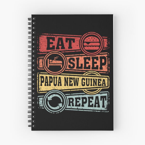 Item preview, Eat Sleep Papua New Guinea Repeat designed and sold by GabbyKash.