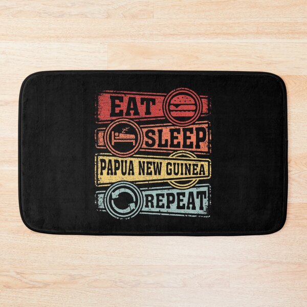 Item preview, Eat Sleep Papua New Guinea Repeat designed and sold by GabbyKash.