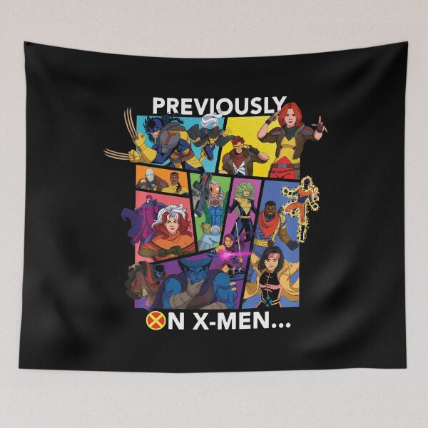 Item preview, Marvel Studios X-Men '97 Season 2 Previously On X-Men Long Sleeve  designed and sold by ScuffedDesigns.