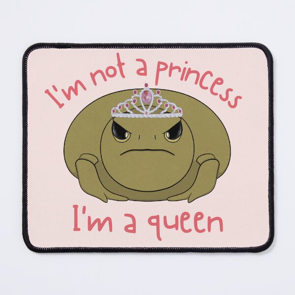 Item preview, I’m Not a Princess, I’m a Queen Toad designed and sold by bloomintoyoubiy.
