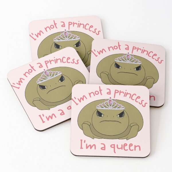 Item preview, I’m Not a Princess, I’m a Queen Toad designed and sold by bloomintoyoubiy.
