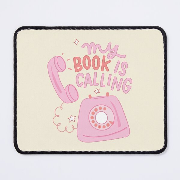Item preview, My book is calling retro telephone designed and sold by BrownHorse90s.