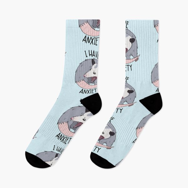 Item preview, I Have Anxiety Opossum designed and sold by bloomintoyoubiy.