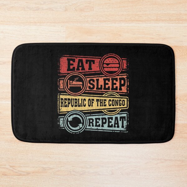 Item preview, Eat Sleep Republic of the Congo Repeat designed and sold by GabbyKash.