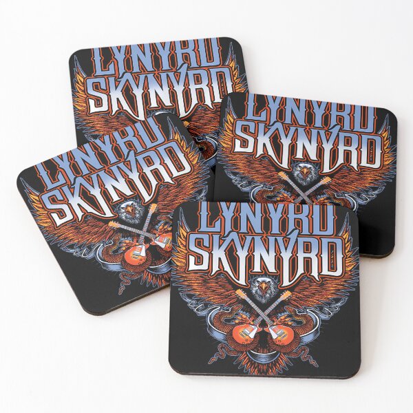 Artikelvorschau, Lynyrd Skynyrd Eagle Guitars Snakes Rock Band Festival Biker Premium Tri-Blend entworfen und verkauft von ScuffedDesigns.