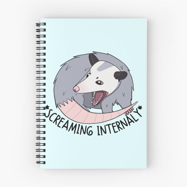 Item preview, Screaming Internally Opossum designed and sold by bloomintoyoubiy.