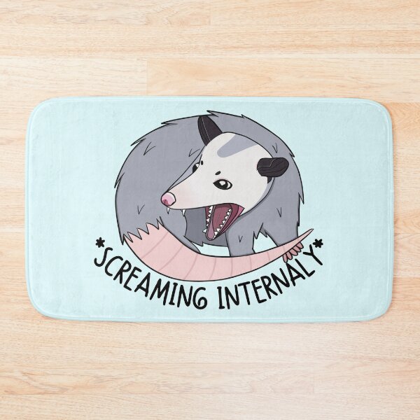 Item preview, Screaming Internally Opossum designed and sold by bloomintoyoubiy.