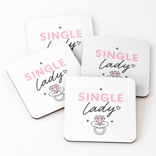 Item preview, Single Lady - Pink designed and sold by Tiny & Proud.