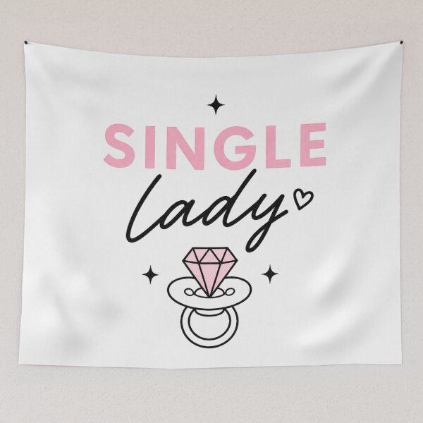 Item preview, Single Lady - Pink designed and sold by Tiny & Proud.