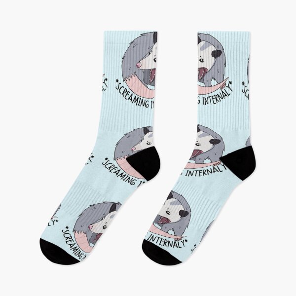 Item preview, Screaming Internally Opossum designed and sold by bloomintoyoubiy.