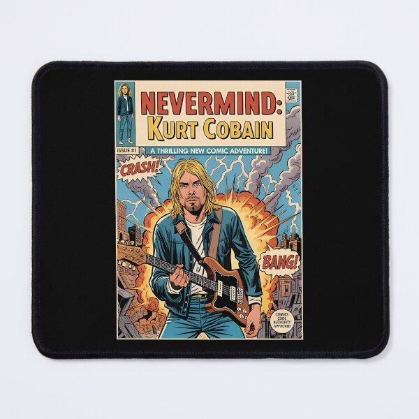 Item preview,  Kurt Cobain Comic Style (1) designed and sold by ScuffedDesigns.