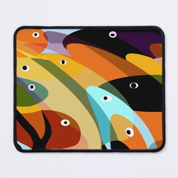 Item preview, Abstract fishes designed and sold by Elaine M Hayward .