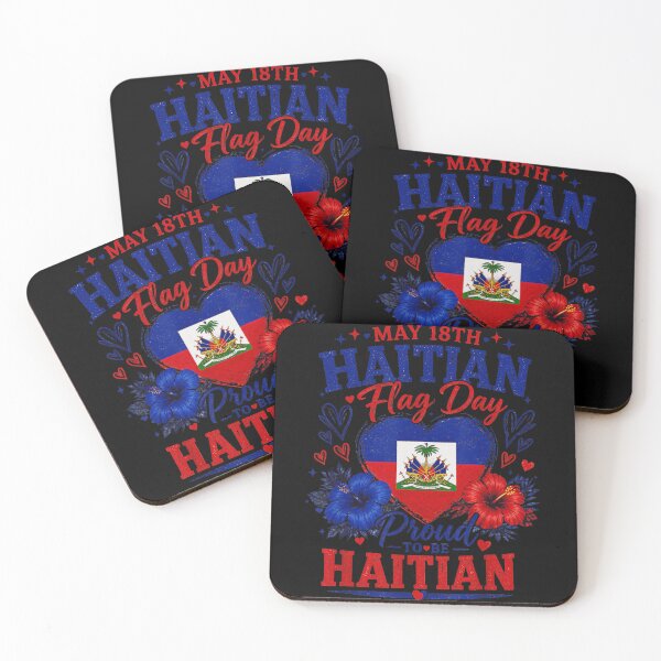 Item preview, May 18th Haitian Flag Day Proud To Be Haitian Heritage Design designed and sold by HarinDonreka.