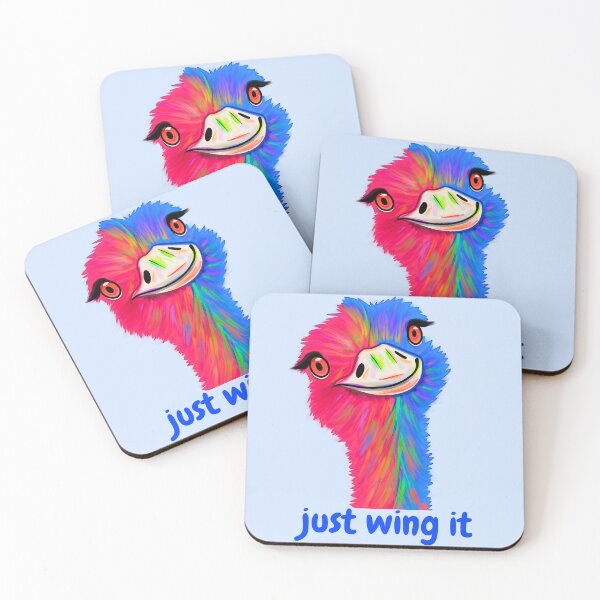 Item preview, Just Wing It Ostrich designed and sold by bloomintoyoubiy.