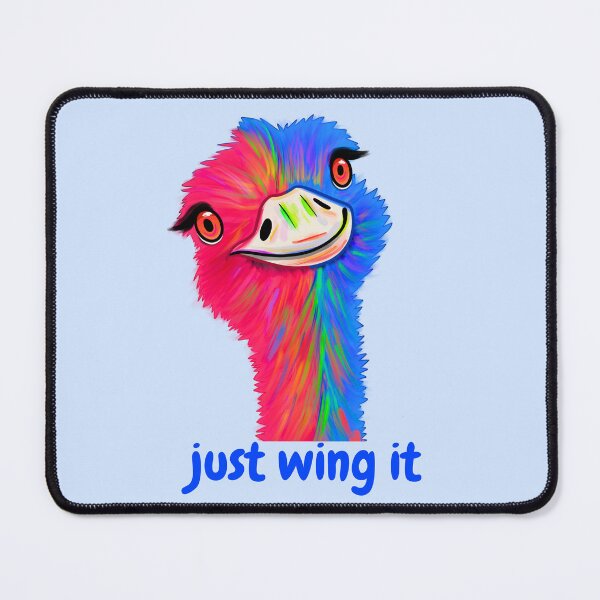 Item preview, Just Wing It Ostrich designed and sold by bloomintoyoubiy.