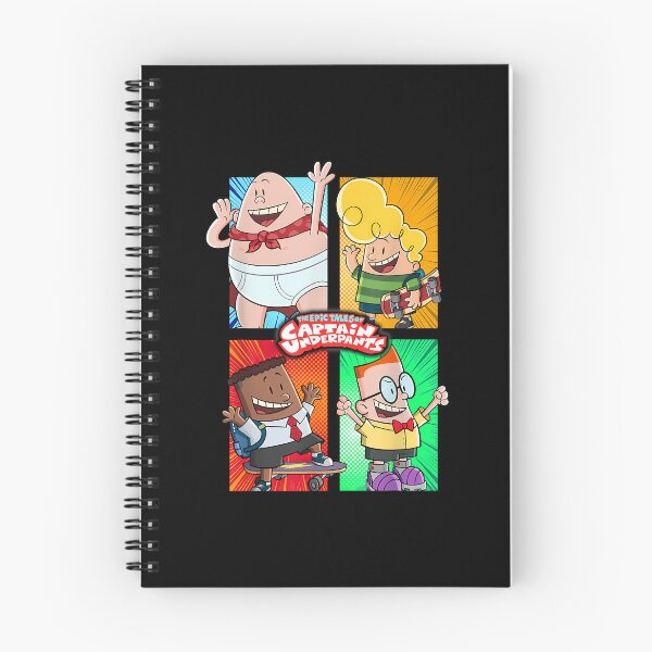 Item preview, Captain Underpants The First Epic Movie 4 Square Friends  designed and sold by ScuffedDesigns.
