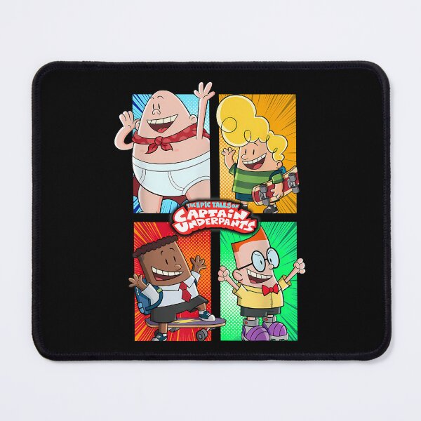 Item preview, Captain Underpants The First Epic Movie 4 Square Friends  designed and sold by ScuffedDesigns.