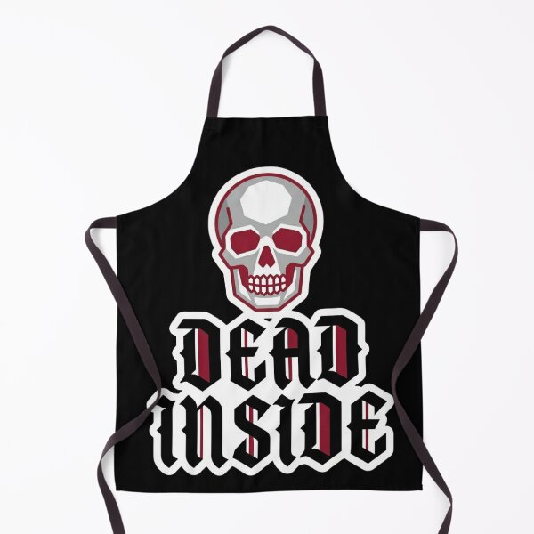 Item preview, DEAD INSIDE Minimal Skull Sticker | Gothic Dark Humor Streetwear Art designed and sold by Ecocrushstudio.