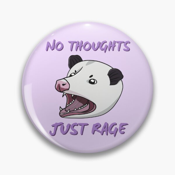 Item preview, No Thoughts Only Rage Opossum designed and sold by bloomintoyoubiy.