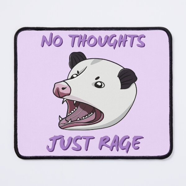 Item preview, No Thoughts Only Rage Opossum designed and sold by bloomintoyoubiy.