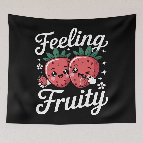 Item preview, Feeling Fruity Lesbian Strawberry LGBT Pride designed and sold by sailorjessiArt.