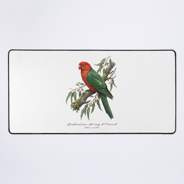 Item preview, Australian King Parrot on Rustic Branch designed and sold by Takeda-art.