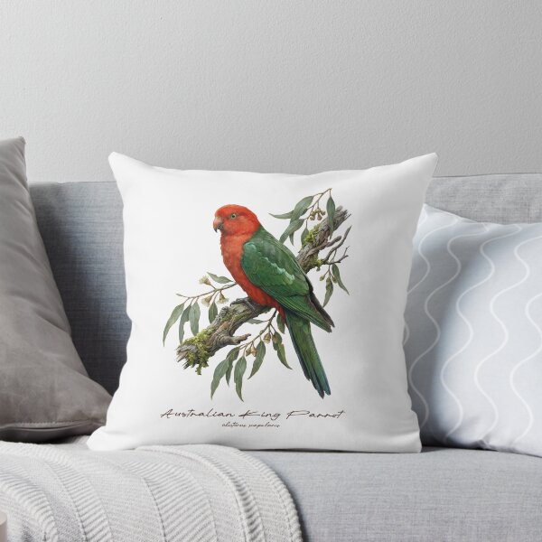 Item preview, Australian King Parrot on Rustic Branch designed and sold by Takeda-art.