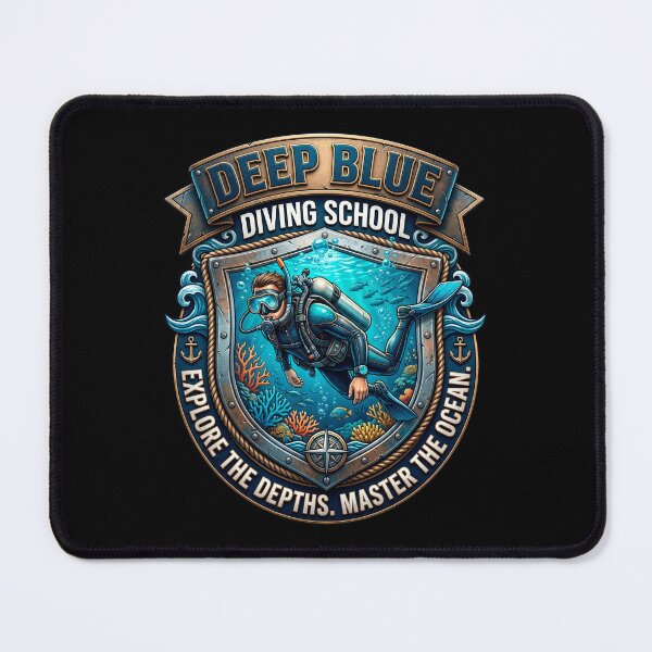 Item preview, Diving School Design designed and sold by EzequielBC.