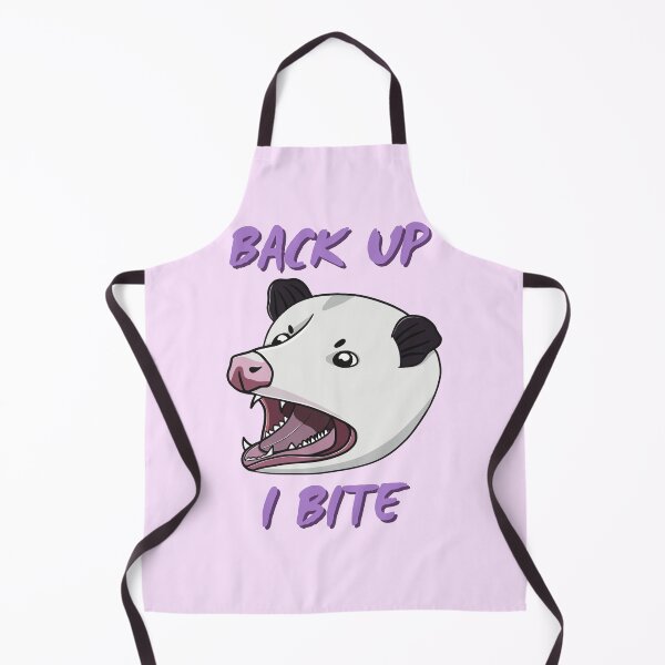 Item preview, Back up, I bite Opossum designed and sold by bloomintoyoubiy.