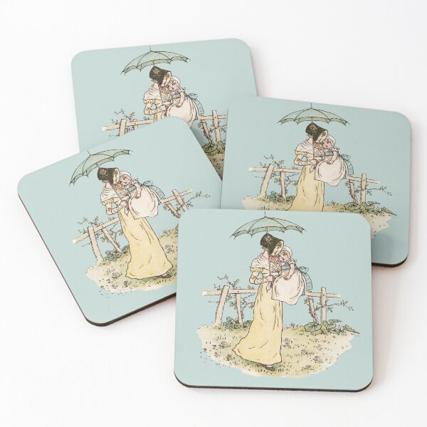 Item preview, Vintage Illustration Mother with Baby. designed and sold by LoveVintageToo.