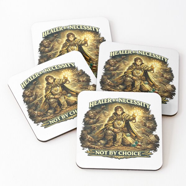 Item preview, Cleric - “Healer By Necessity, Not By Choice” designed and sold by ESSClothing.